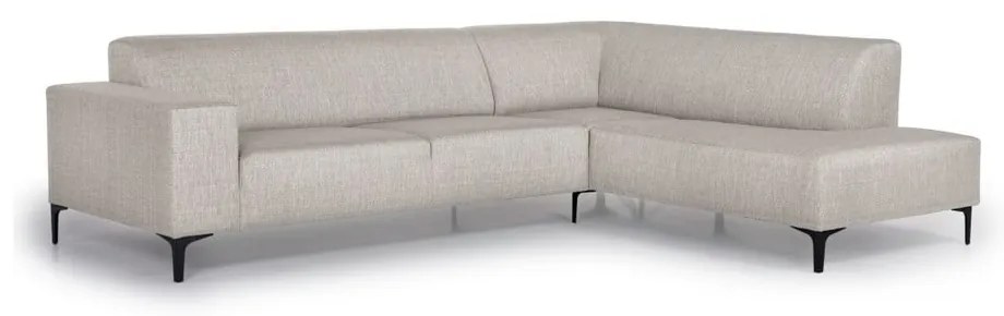 Бежов ъглов диван (десен ъгъл) Diva - Scandic