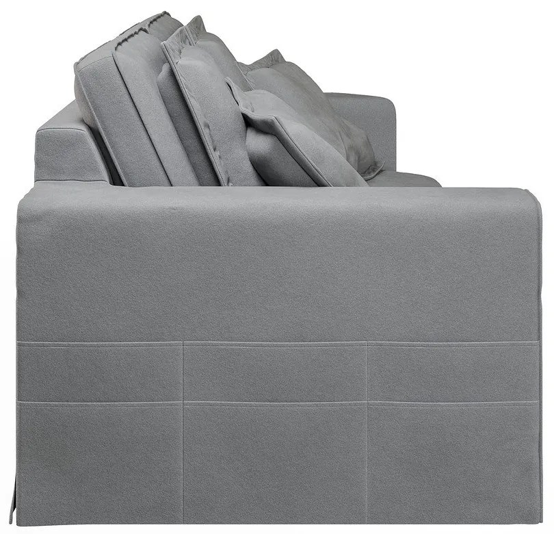 Светлосив диван 196 cm Nora – Ropez