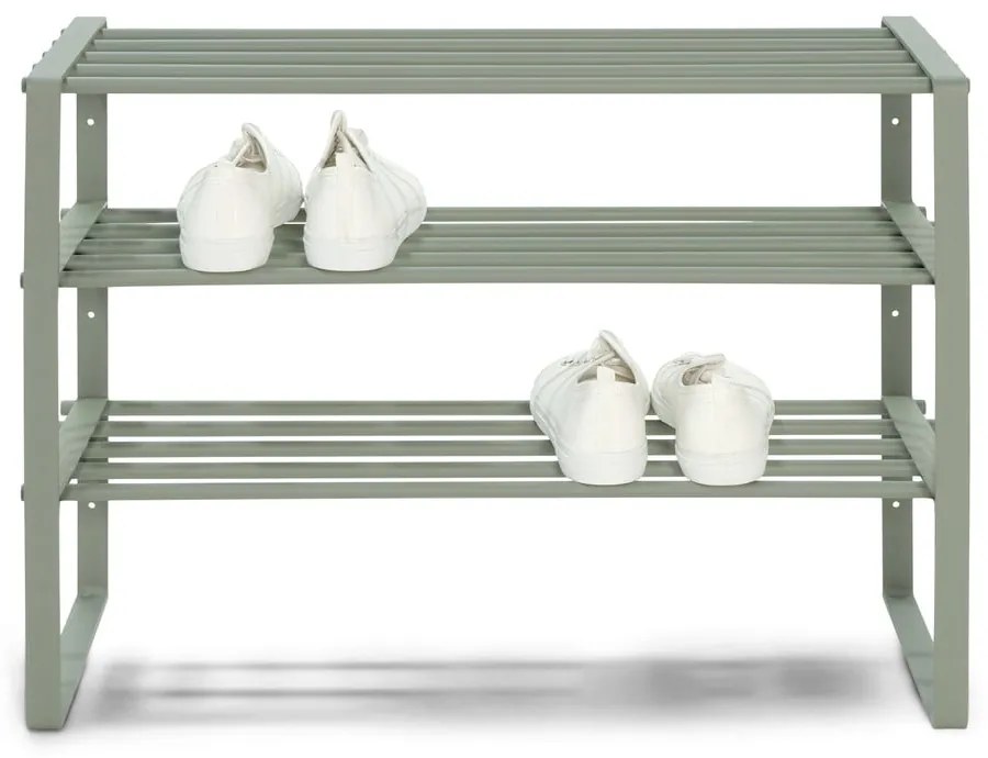 Зелено-сива метална етажерка за обувки Rex - Spinder Design