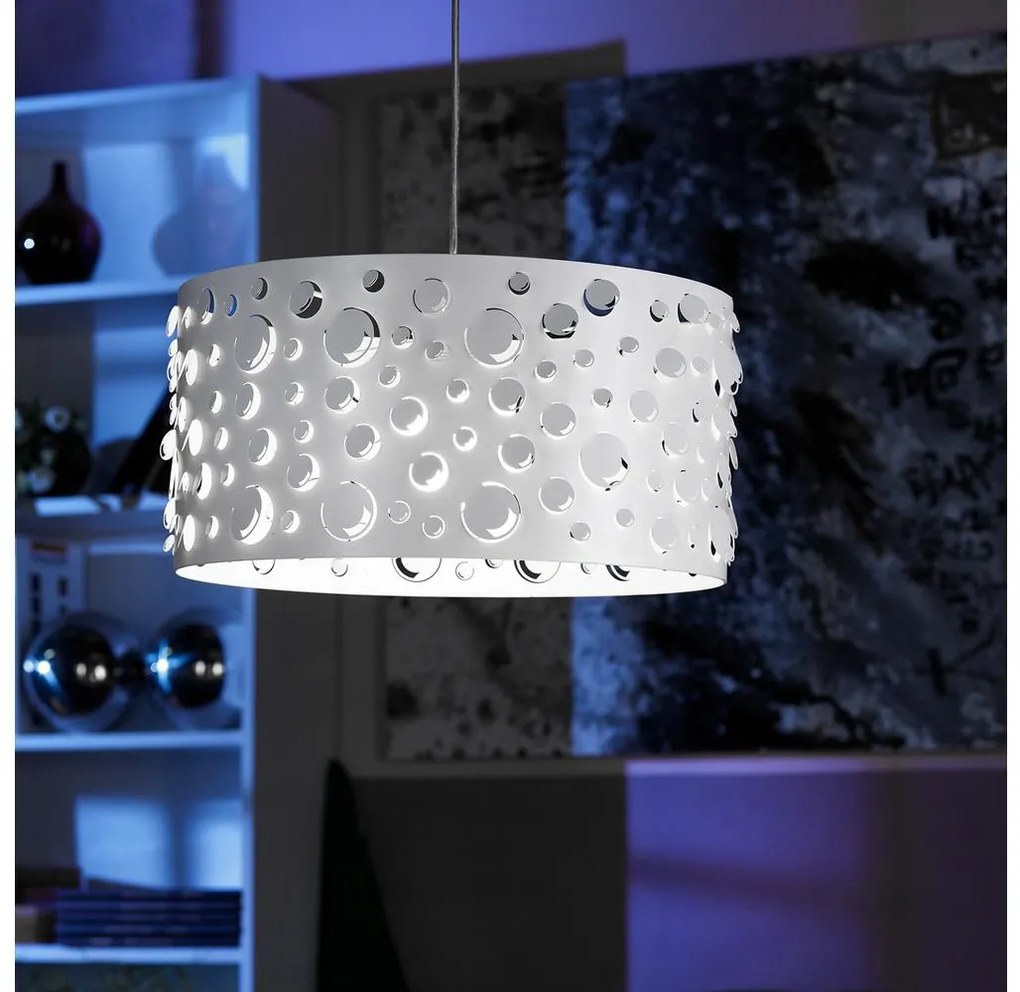 ONLI - Полилей на кабел BOLLICINE 1xE27/15W/230V бял