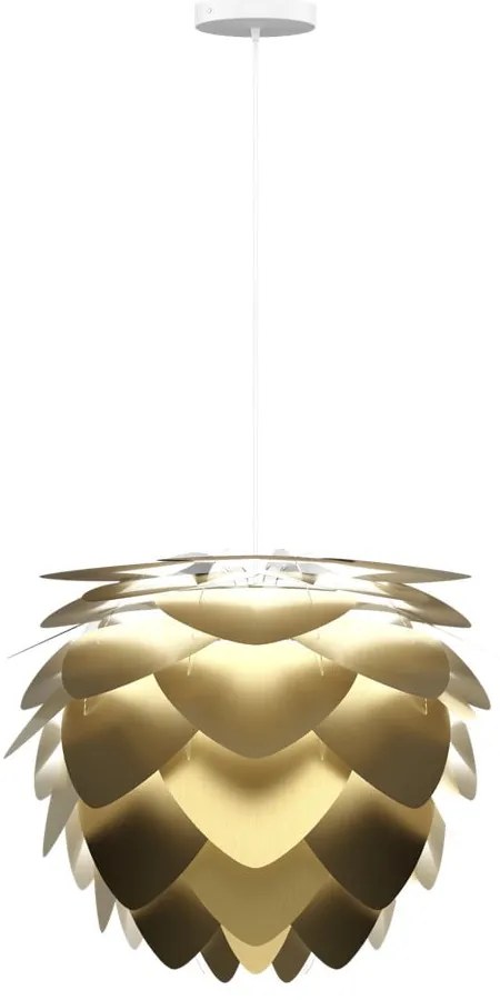 Абажур в златист цвят ø 59 cm Aluvia – UMAGE