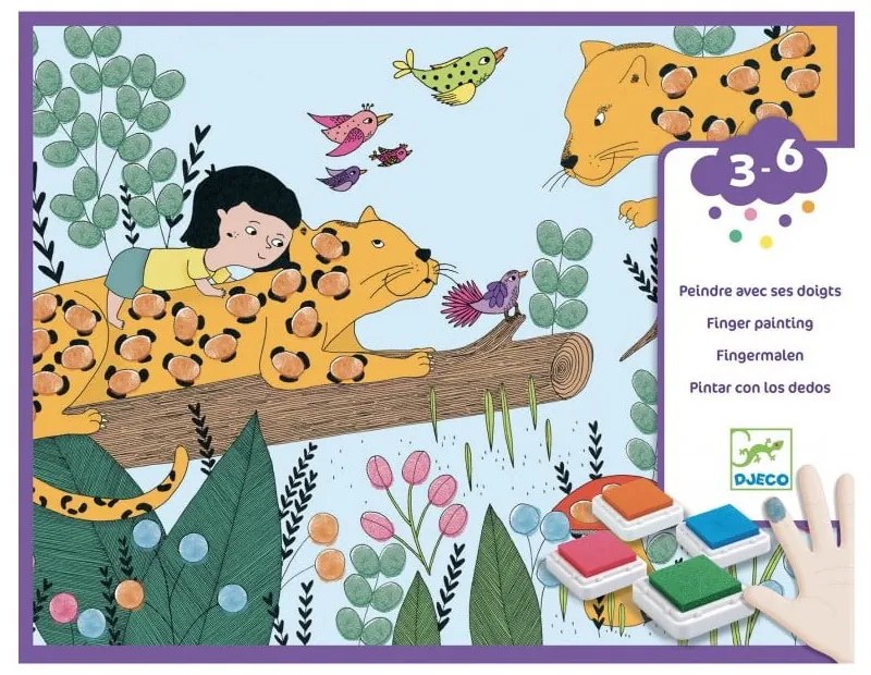 Рисуване с пръсти Природа - Djeco