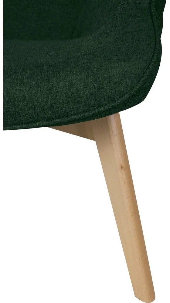 Тъмнозелено кресло Niko – Ropez
