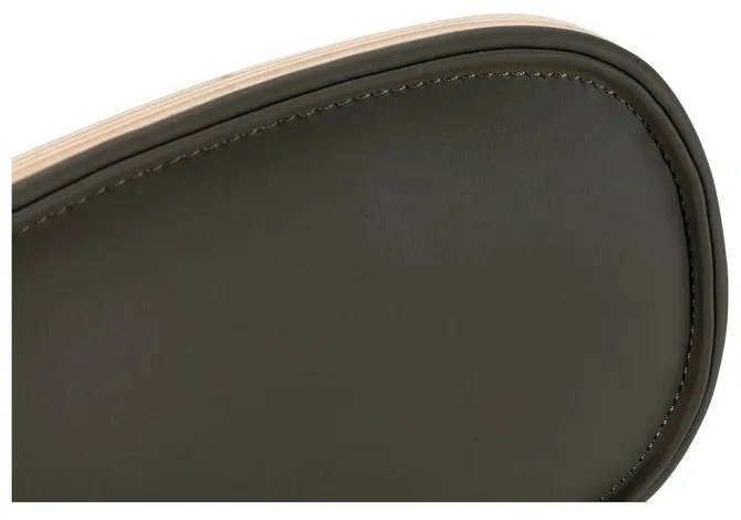 Тъмнозелени тапицирани трапезни столове в комплект за подреждане 2 бр. Saula – Marckeric