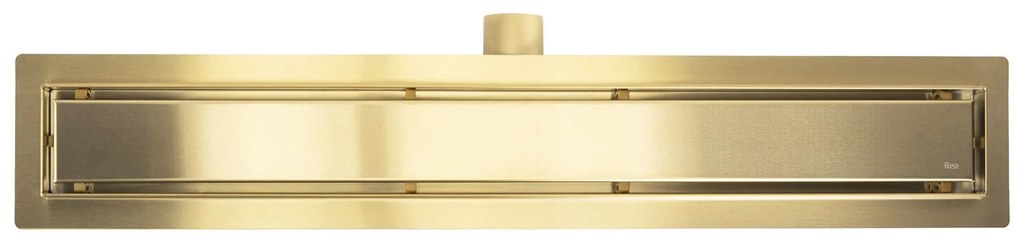 Линеен отводнител Rea Neox brush gold 60