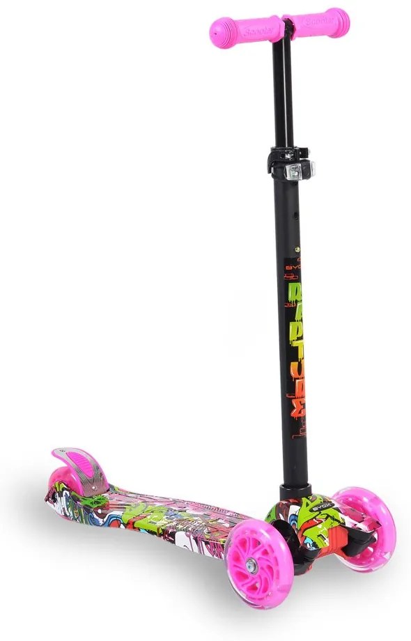 Byox  -  Тротинетка Rapture розов