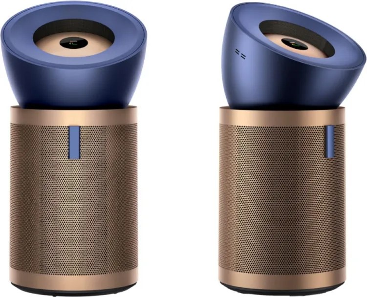 Пречиствател за въздух Dyson Purifier Big+Quiet Formaldehyde BP04, 95 м2, SMART, 10 скорости, Гласово управление, HEPA H13, 360C филтриране, Златист/син
