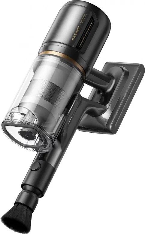 Вертикална прахосмукачка Dreame Z30 Ultra VZV78V, 880W, 330AW, 150000 об/мин, 3 степени, 0.6 л, 90 мин, HEPA H14, LED, Безчетков мотор, Omni-brush, Черен