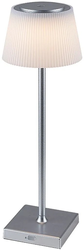 RABALUX Taena,инд.маса, LED4W, H38cm, сребрист - 76013