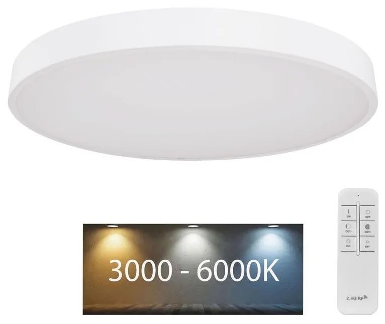 Globo - LED Димируем плафон LED/48W/230V + дистанционно управление