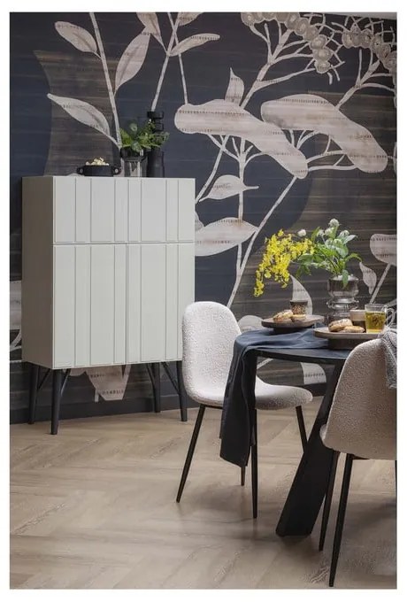 Бежови трапезни столове в комплект от 2 Marije - WOOOD