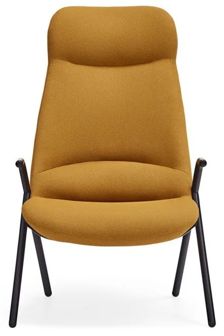 Жълт фотьойл , височина 114 cm Dins - Teulat