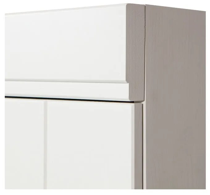 Гардероб от бял бор 77x175 cm Connect - WOOOD