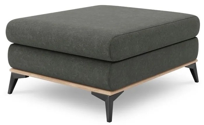 Тъмносив пуф Planet - Windsor & Co Sofas