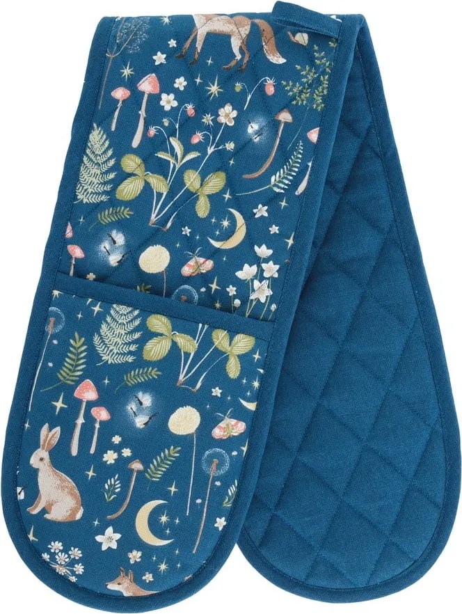 Памучена двойна кухненска ръкавица Enchanted Twilight Animals – Catherine Lansfield