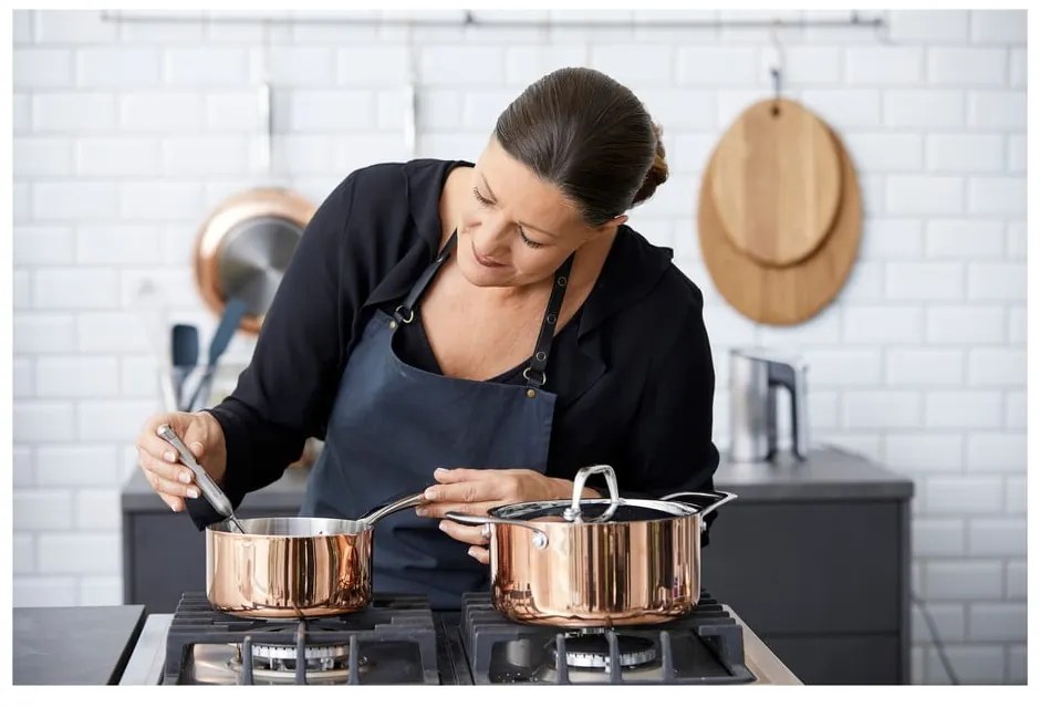 Тиган от неръждаема стомана/меден 1,4 l – Blomsterbergs