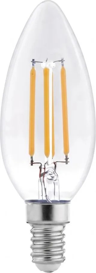 LED филаментна крушка C37 E14/6W/230V 4000K