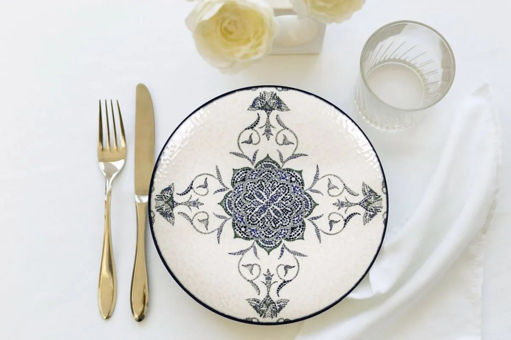 Десертна чиния LA MEDITERRANEA Rosetta, 20 cm, порцелан