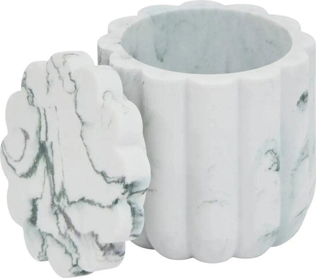 Контейнер за памук 5five Marby, Бял