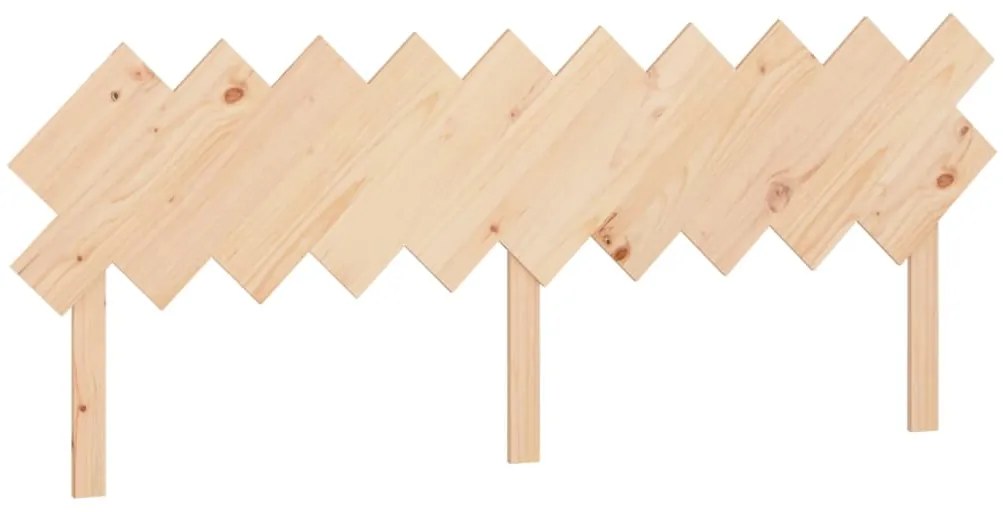 819240 vidaXL Горна табла за легло, 196x3x80,5 см, бор масив