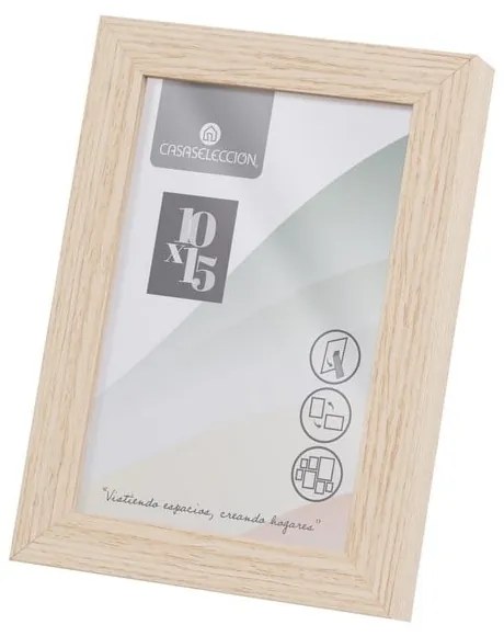 Стояща/висяща рамка в естествен цвят 12,5x17,5 cm Sencillo – Casa Selección
