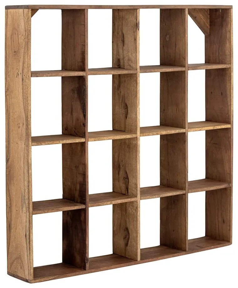 Двуетажен рафт от рециклирана дървесина в естествен цвят Tilo - Bloomingville