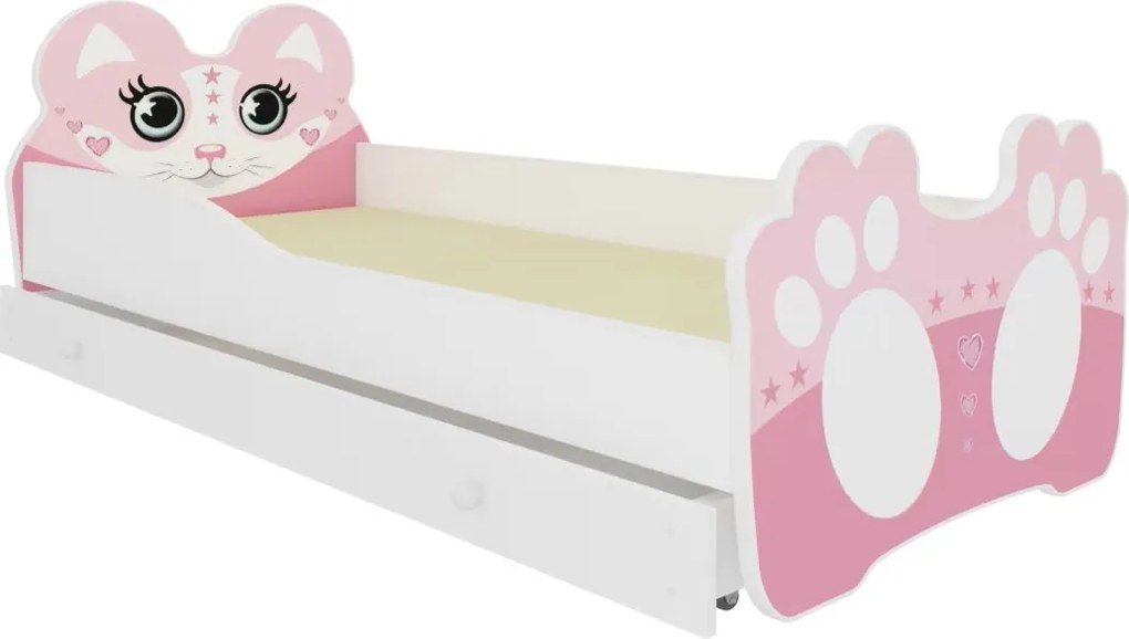 Kids bed Corleon-Бяло - розово