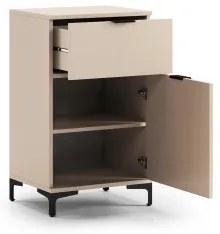 Скрин ЛАНА K-50S Бежов (Шампанско) - СТОЯЩ ШКАФ С ЧЕКМЕДЖЕ