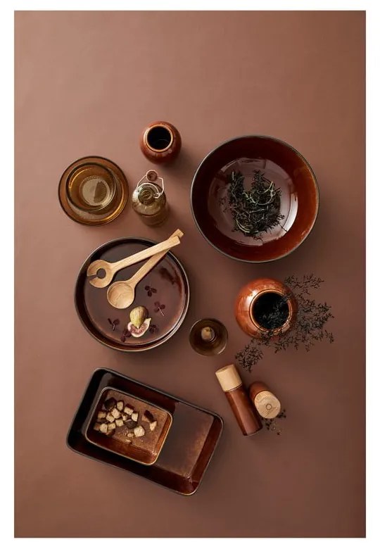 Керамичен комплект мелнички за сол и пипер 2 бр. в кехлибарен цвят Gastro Amber – Bitz