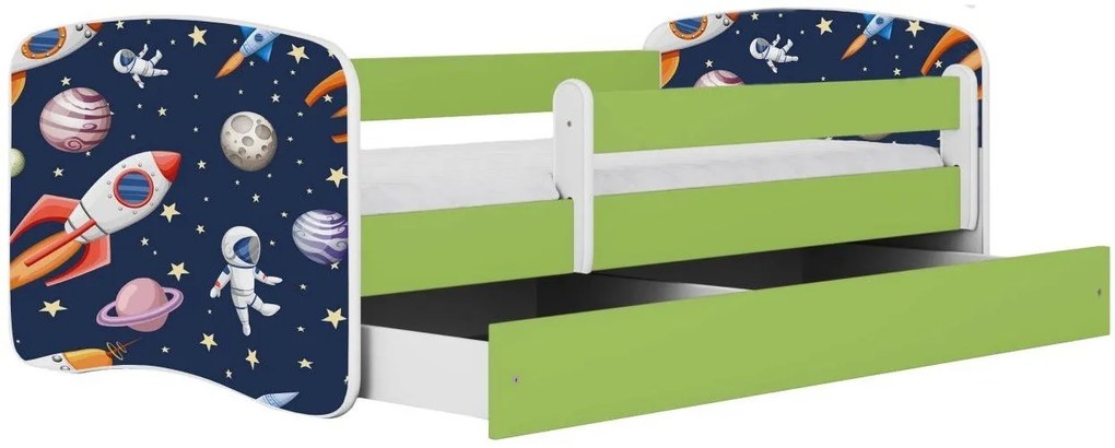Детско легло Babydreams Cartoon-Prasino-140 x 70- Cosmos