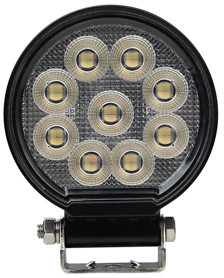LED Автомобилен прожектор BLACK LED/36W/10-30V IP69 5700K кръгла