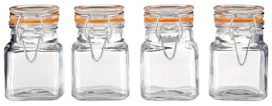 Комплект от 4 стъклени съда за подправки , 90 ml - Premier Housewares