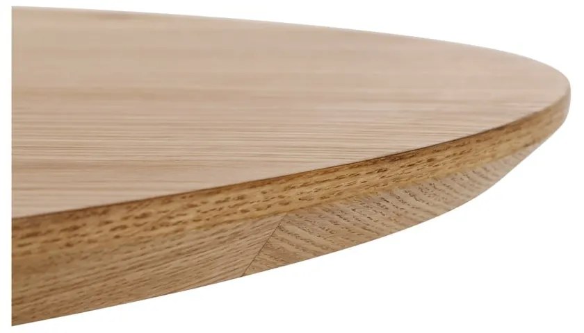 Трапезна маса с дъбов плот 100x220 cm Heaven – Actona