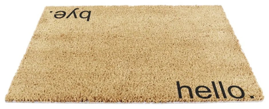 Изтривалка от кокосови влакна 40x60 cm Hello, Bye – Artsy Doormats