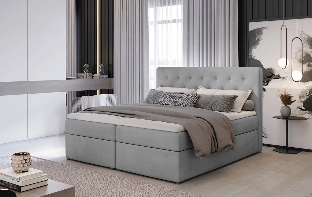 Тапицирано легло Delande-180 x 200-Gkri