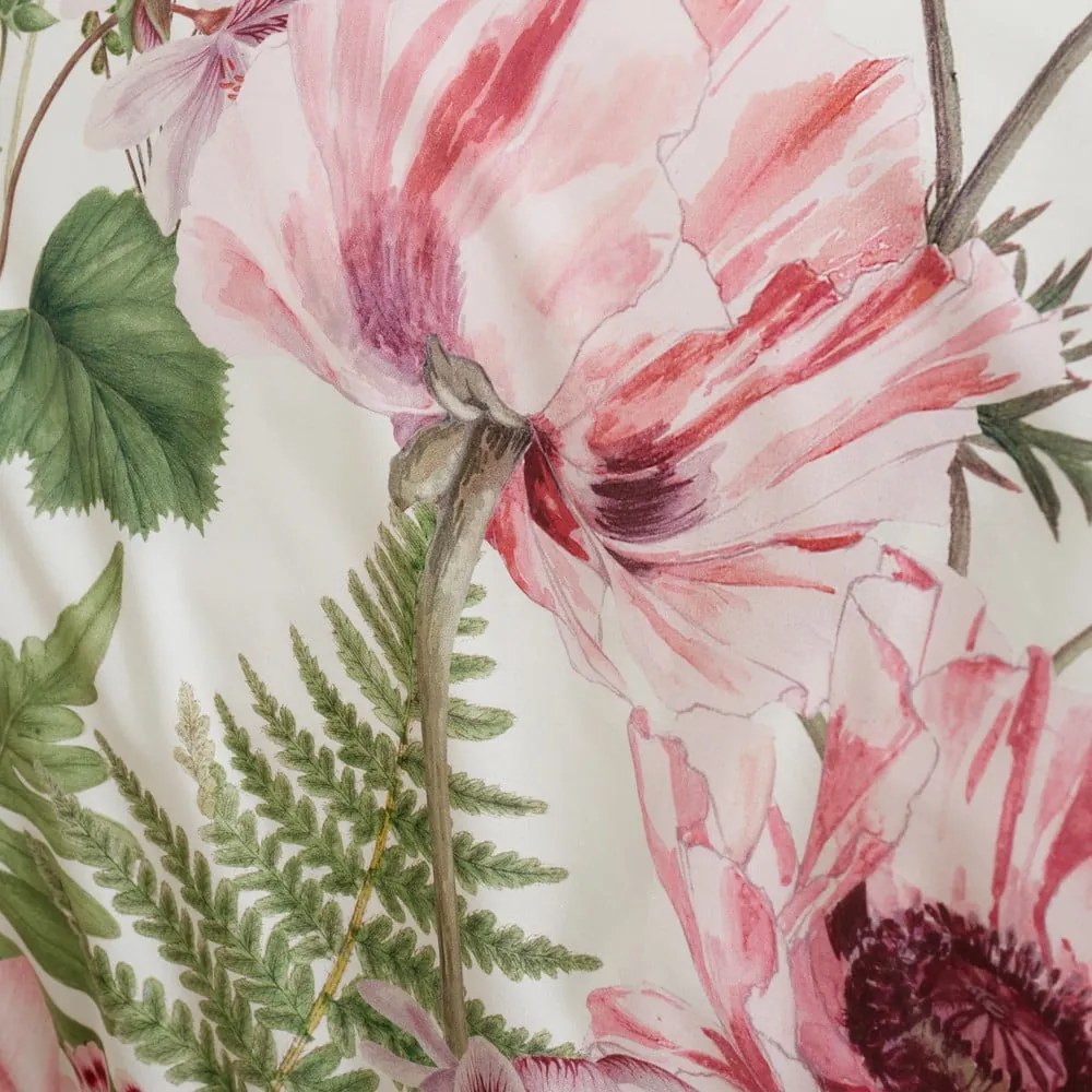 Двойно удължено памучно спално бельо 230x220 cm Serenity Garden – RHS