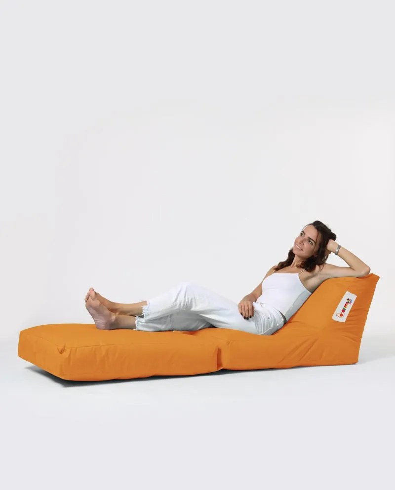 Градински пуф Siesta Sofa Bed Pouf, цвят Оранжев