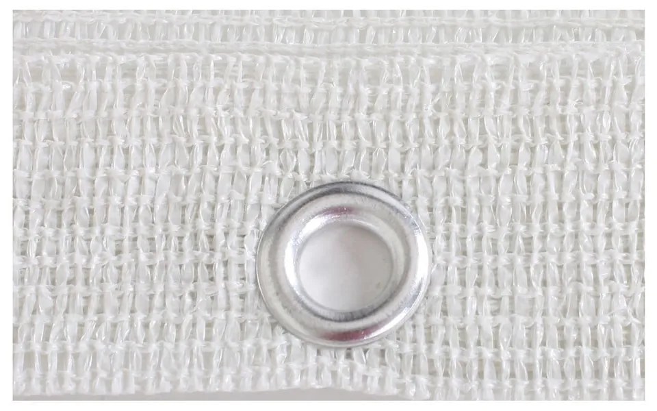 Бял пластмасов параван за балкон 500x90 cm - Garden Pleasure