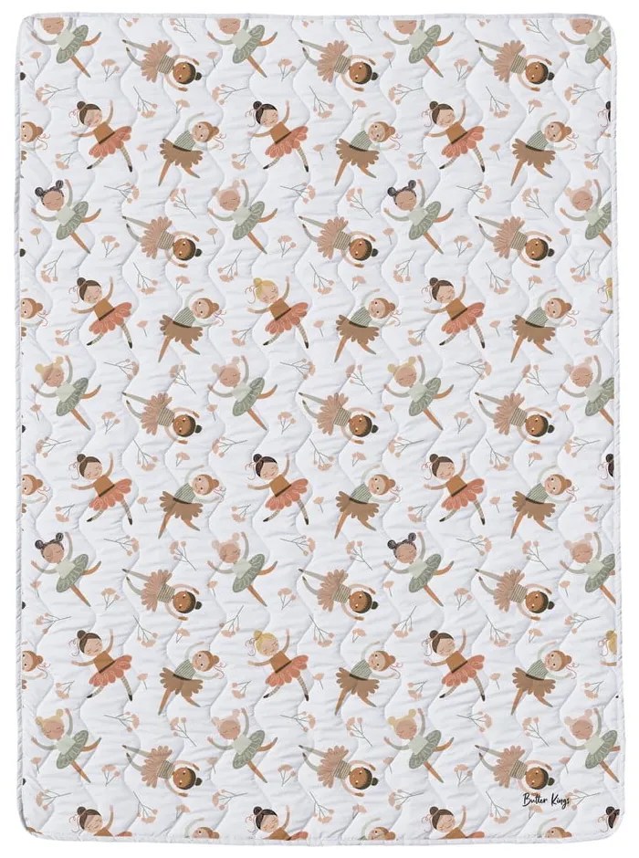 Олекотени одеяло и калъфка за възглавница в комплект от памучен сатен 140x200 cm – Butter Kings