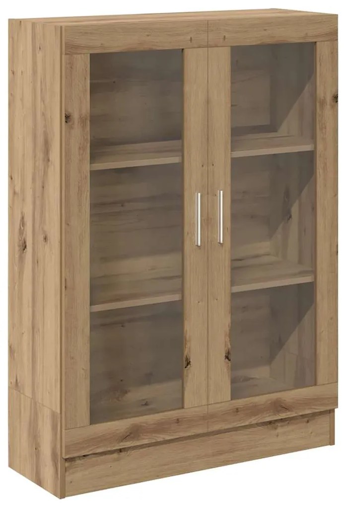 856157 vidaXL Библиотека, дъб артизан, 82,5x30,5x115 см, инженерно дърво