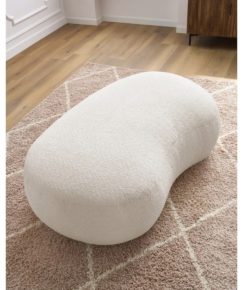 Бяла табуретка от букле Saint-Germain - Bobochic Paris