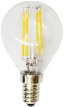 Лампа LED Filament E14 Retro 4W 2700K Dimmable  (10 τεμάχια)