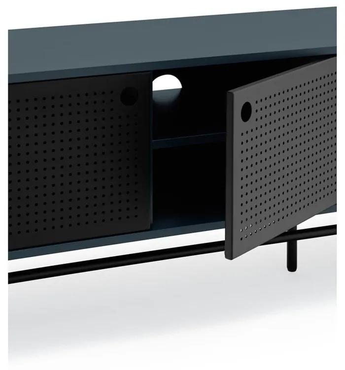 Черно-синя маса за телевизор Punto - Teulat