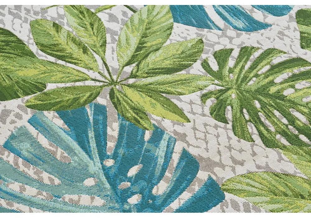 Зелен-тюркоазен килим за открито 285x200 cm Flair - Hanse Home