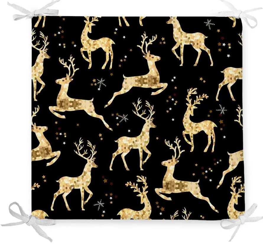 Коледна възглавница с памучна смес Dasher, 42 x 42 cm - Minimalist Cushion Covers