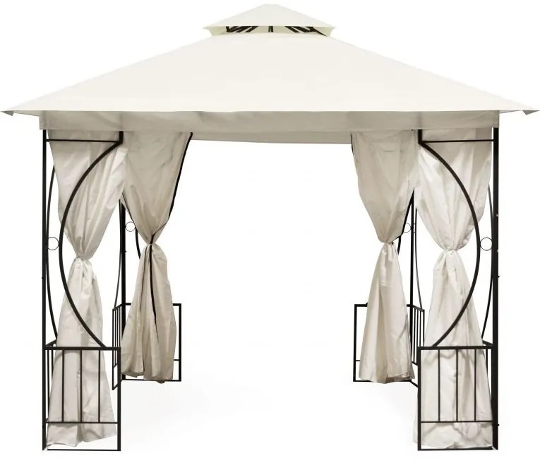 Градинска палатка 3х3 м с мрежа против комари 2в1