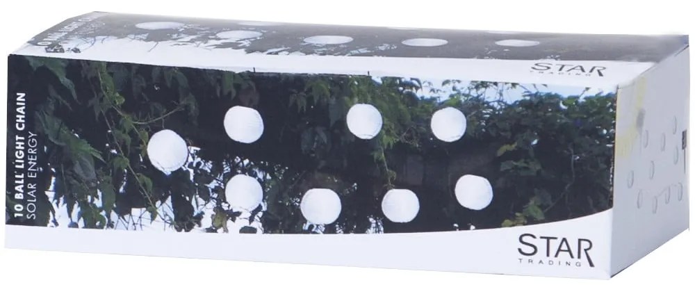 Слънчева LED светлинна верига, подходяща за използване на открито, с дължина 2,7 м Festival - Star Trading