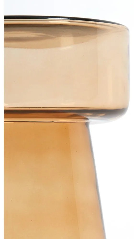 Стъклена кръгла странична масичка ø 30 cm Dakwa – Light &amp; Living