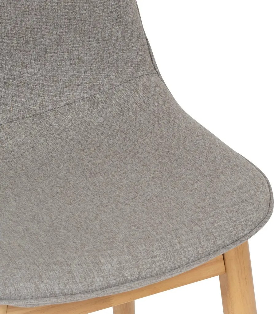 Трапезен стол atmosphera Ayati, Хевея - Бежов