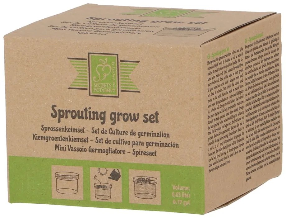 Стъклена купичка за покълване за билки ø 12 cm – Esschert Design